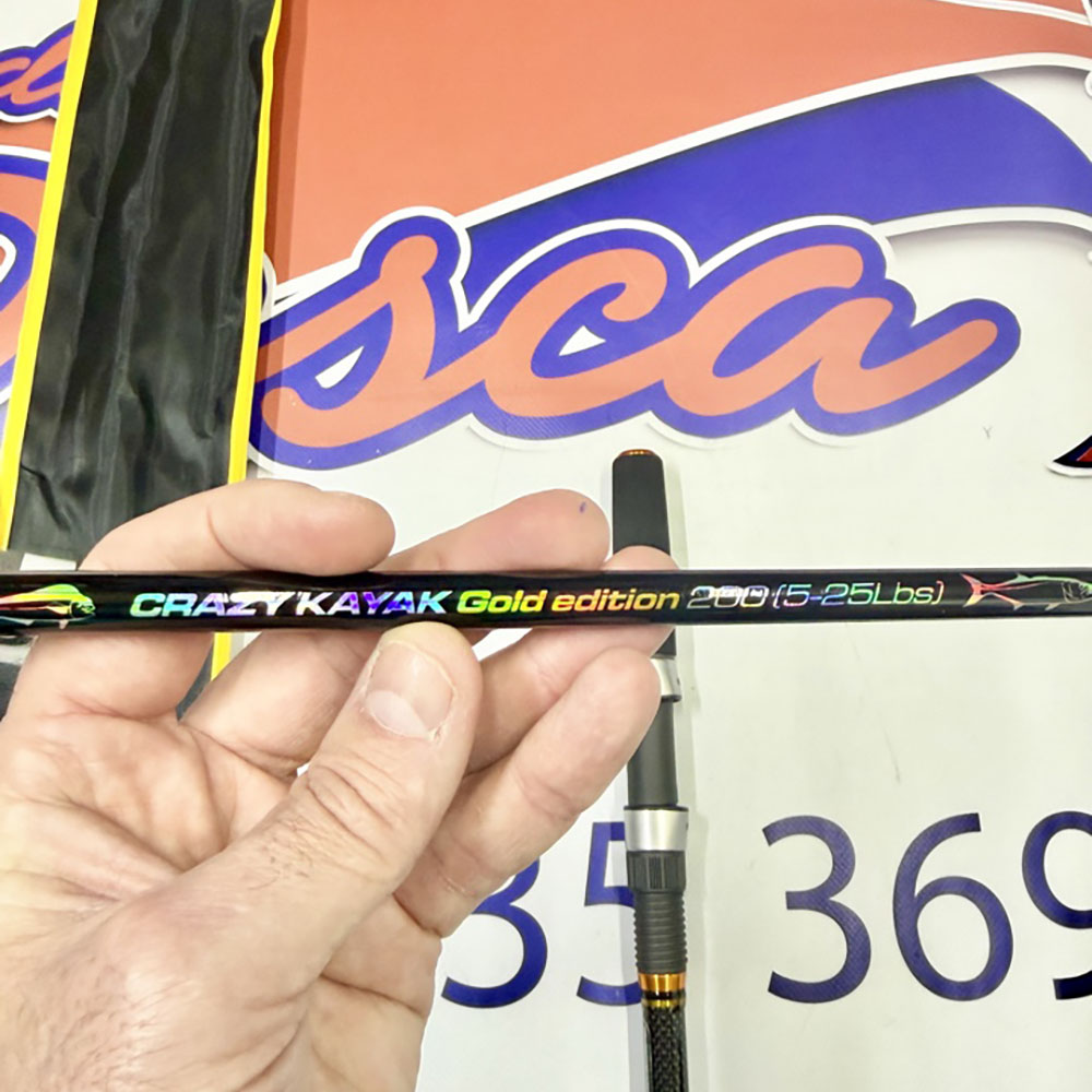 CAÑA EMBARCACION CINNETIC CRAZY KAYAK GOLD 5-25LB. 2.00MT. - Imagen 2