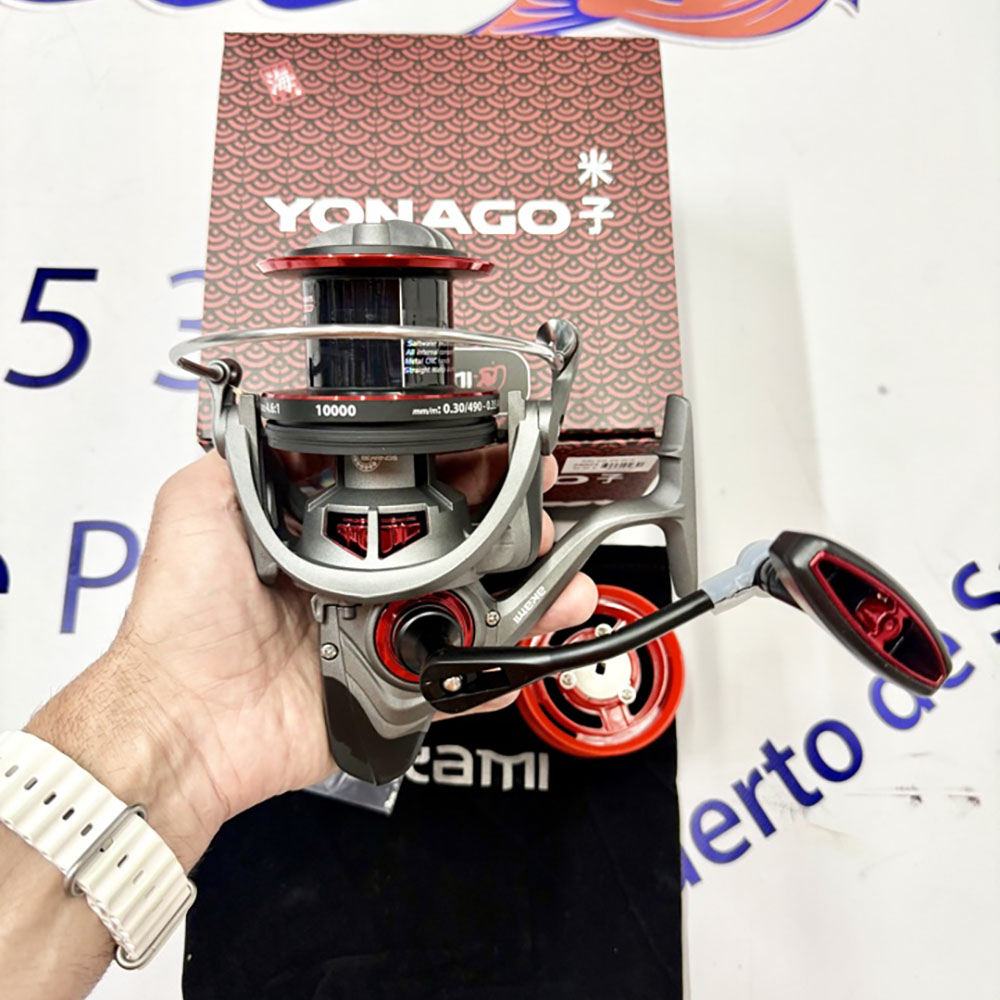 CARRETE DE SURFCASTING AKAMI YONAGO 10000 - Imagen 2