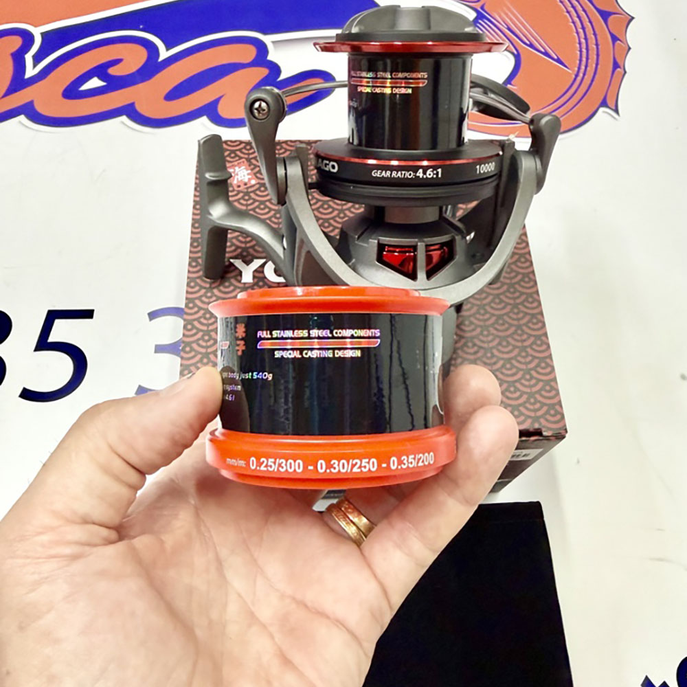 CARRETE DE SURFCASTING AKAMI YONAGO 10000 - Imagen 7