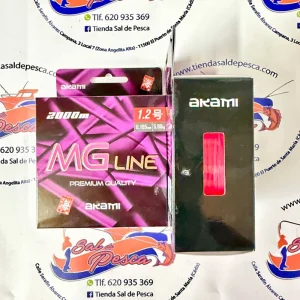 HILO MONOFILAMENTO AKAMI MG LINE 0,18MM. 2000MT.