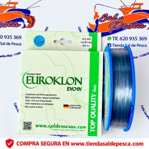 HILO MONOFILAMENTO GOLDEN FISH EUROKLON EVO IV 0.35MM. 500MT.