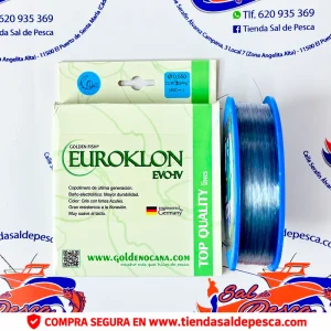 HILO MONOFILAMENTO GOLDEN FISH EUROKLON EVO IV 0.55MM. 400MT.