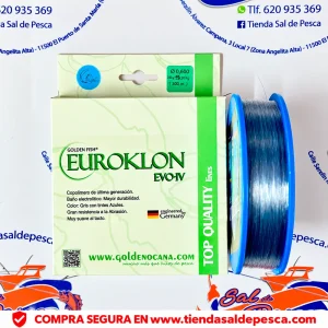 HILO MONOFILAMENTO GOLDEN FISH EUROKLON EVO IV 0.60MM. 300MT.