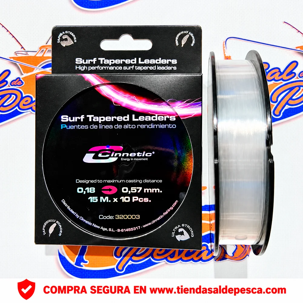 PUENTES DE LINEA CINNETIC 0,18-0,57MM. 10X15MT. COLOR BLANCO