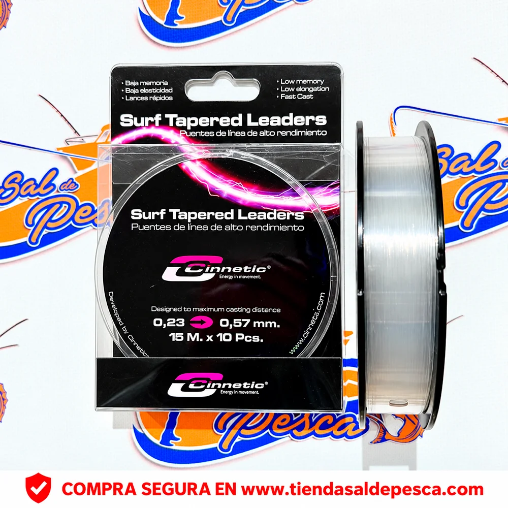 PUENTES DE LINEA CINNETIC 0,23-0,57MM. 10X15MT. COLOR BLANCO