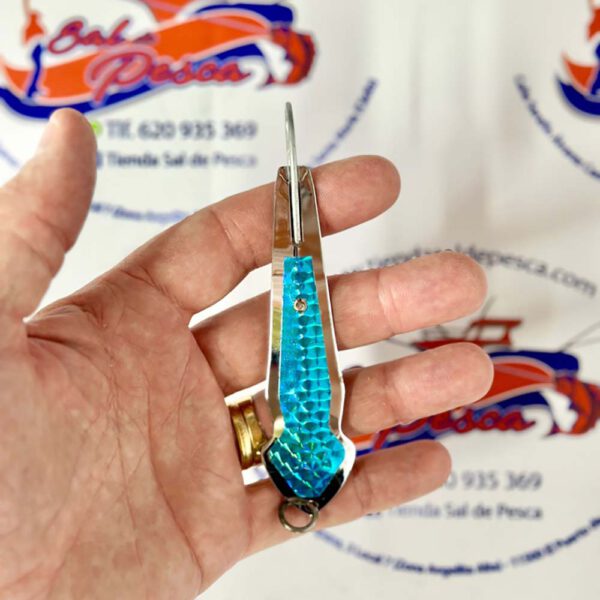 SEÑUELO CUCHARILLA SPINNING/CURRICAN LUHR JENSEN COLOR AZUL 25GR.