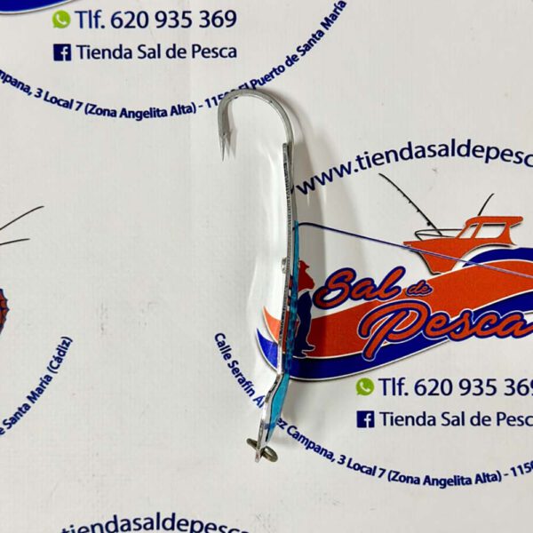 SEÑUELO CUCHARILLA SPINNING/CURRICAN LUHR JENSEN COLOR AZUL 25GR. - Imagen 2