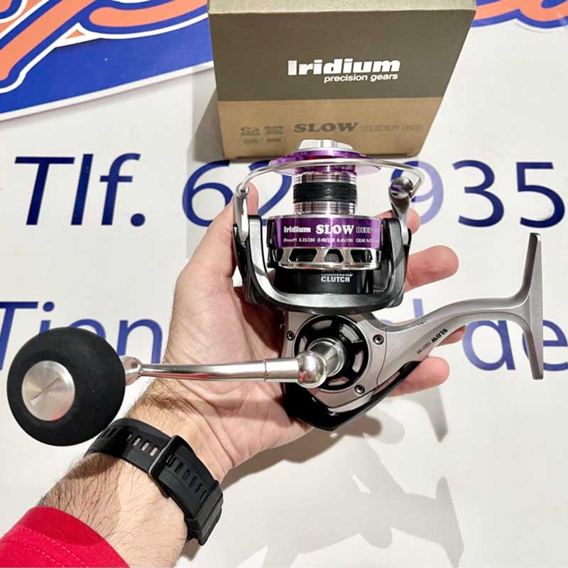 Carrete Iridium ECHO 50 – Mulinello Da Pesca 2+1 BB, Affidabile E Resistente