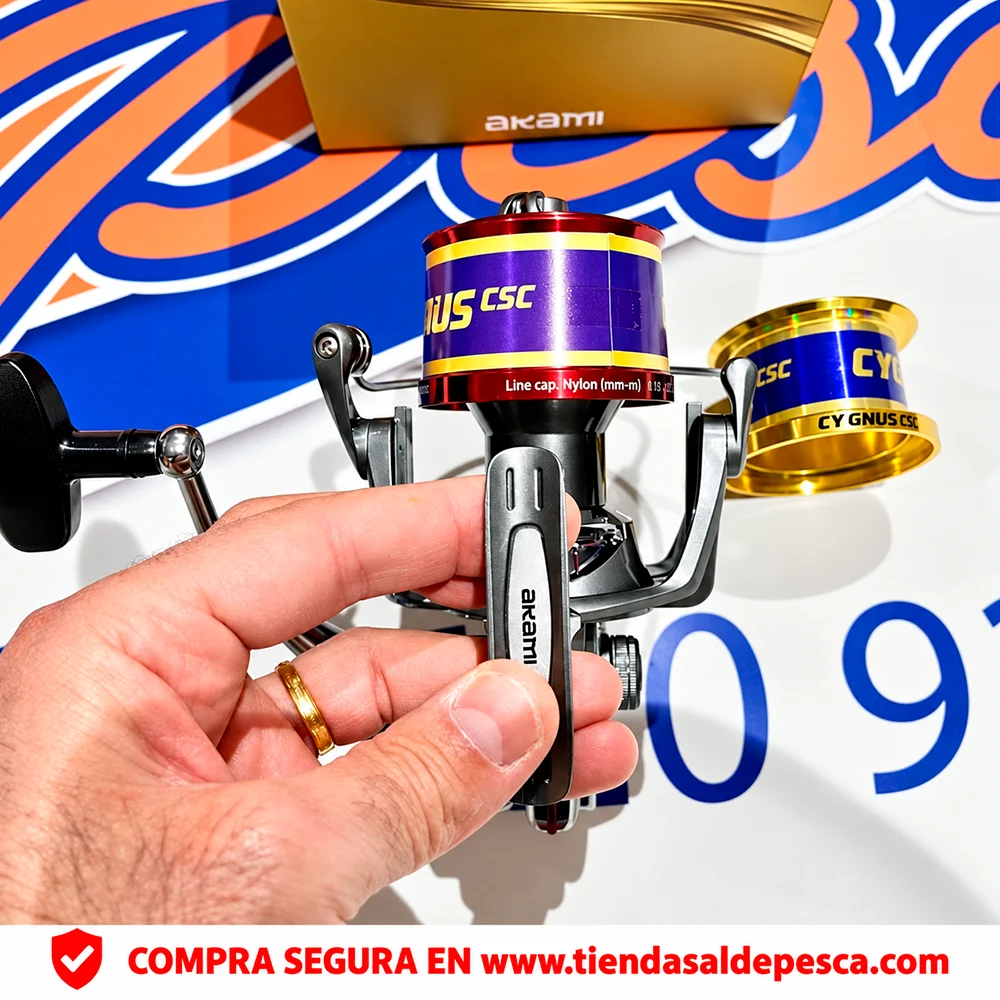 CARRETE DE SURFCASTING AKAMI CYGNUS CSC - Imagen 2