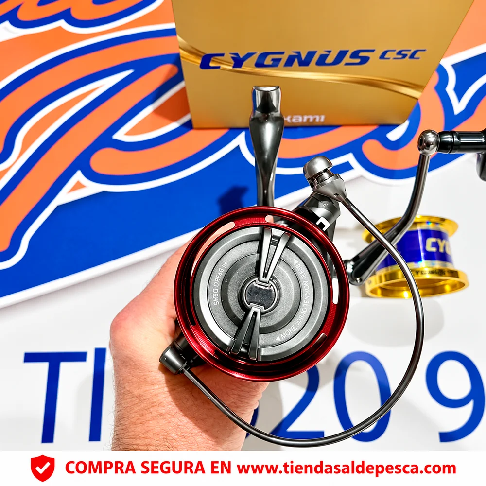 CARRETE DE SURFCASTING AKAMI CYGNUS CSC - Imagen 3