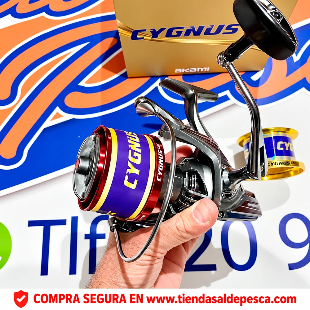 CARRETE DE SURFCASTING AKAMI CYGNUS CSC - Imagen 4