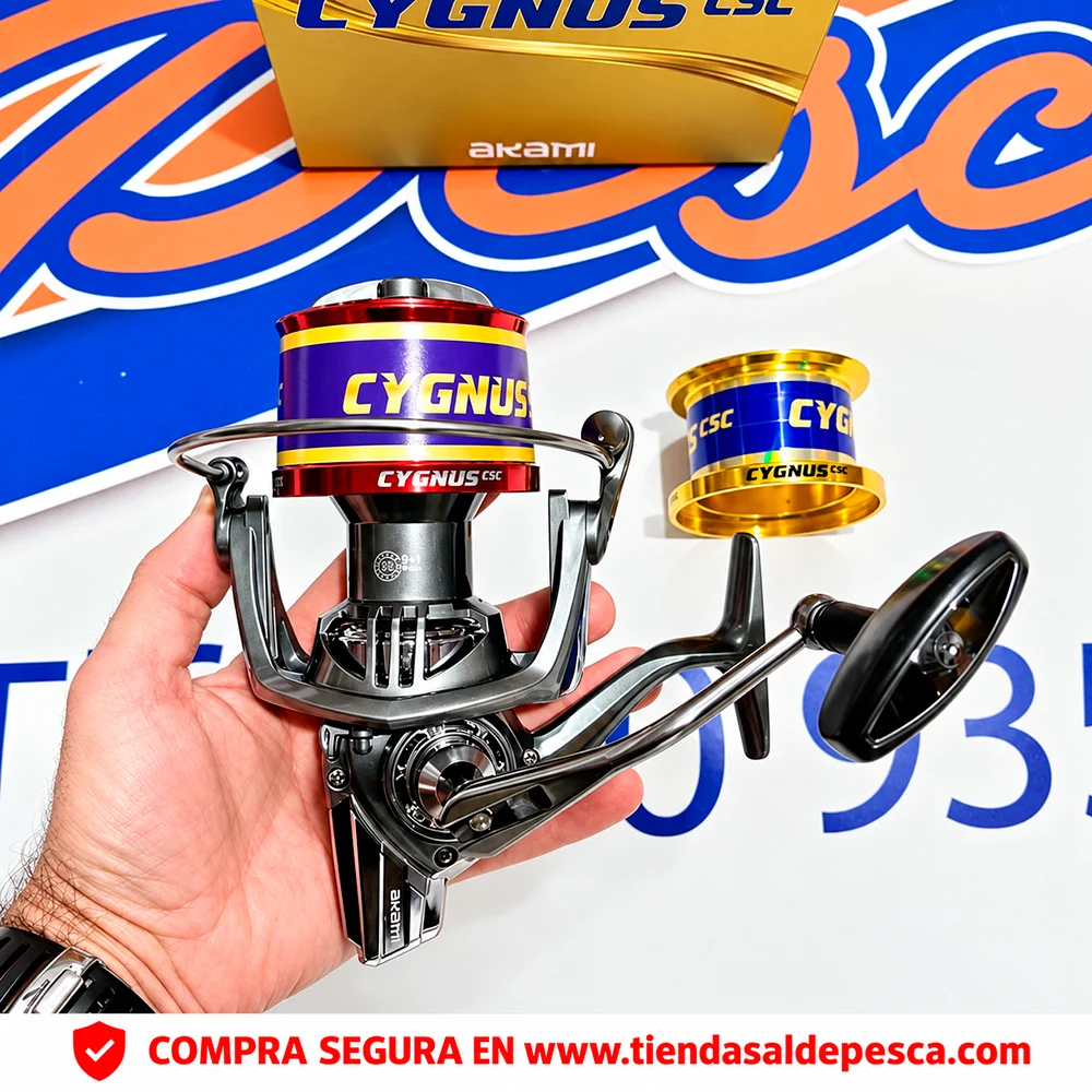 CARRETE DE SURFCASTING AKAMI CYGNUS CSC - Imagen 5