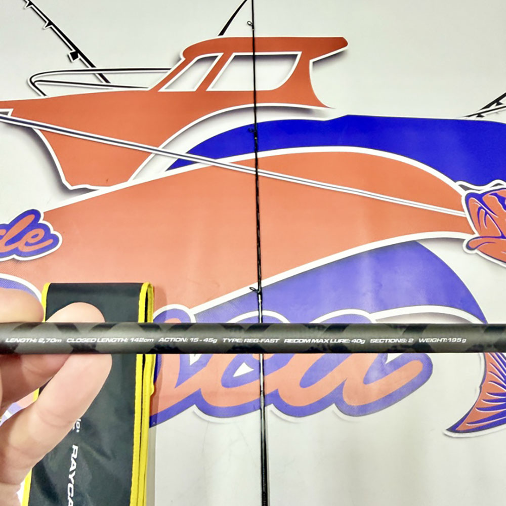 CAÑA DE SPINNING CINNETIC RAYCAST XBR SEA BASS GAME 2,70MT. M 15-45GR. - Imagen 2