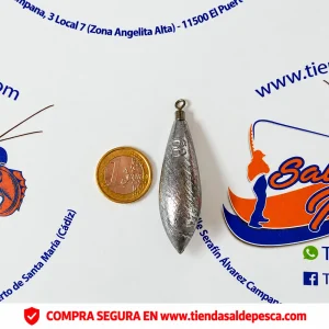PLOMO DE EMBARCACION LAGRIMA C/ ROLLING 80GR.