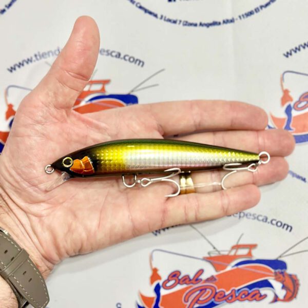 MUESTRA SPINNING SHIMANO EXSENCE BLAST SHAD 14CM. 35GR. COL. SHADOW BK - Imagen 2