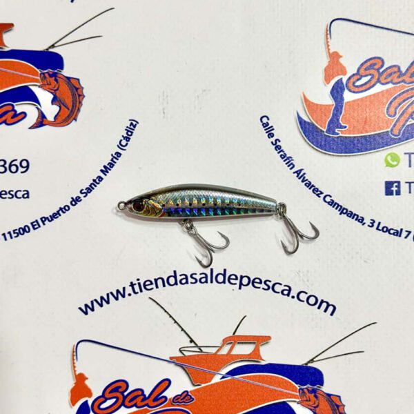 MUESTRA SPINNING SAVAGE GRAVITY 6CM. 12GR HUNDIDO SARDINA - Imagen 2