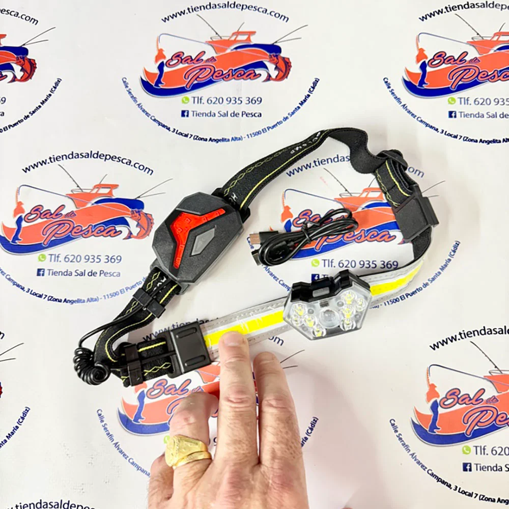LINTERNA FRONTAL PARA LA PESCA AKAMI IMX-702 - Imagen 6