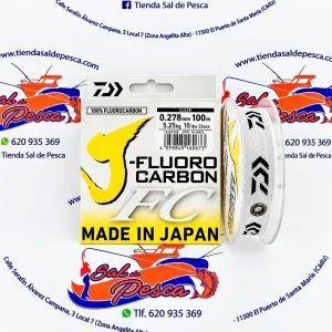 HILO J-FLUOROCARBONO 100% DAIWA 0,278MM. 100MT.