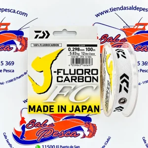HILO J-FLUOROCARBONO 100% DAIWA 0,298MM. 100MT.