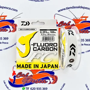 HILO J-FLUOROCARBONO 100% DAIWA 0,393MM. 100MT.