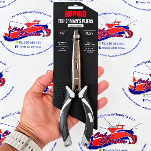 ALICATES RAPALA INOX. PARA LA PESCA 21.5CM.