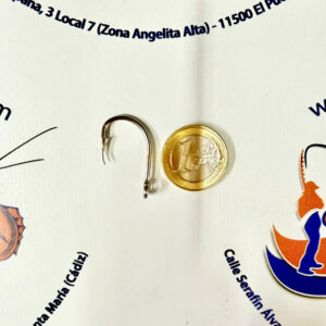 ANZUELO MUSTAD O Shaughnessy Live Bait NICKEL MOD. 94151NI NUM. 4/0
