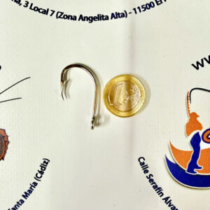 ANZUELO MUSTAD O Shaughnessy Live Bait NICKEL MOD. 94151NI NUM. 6/0