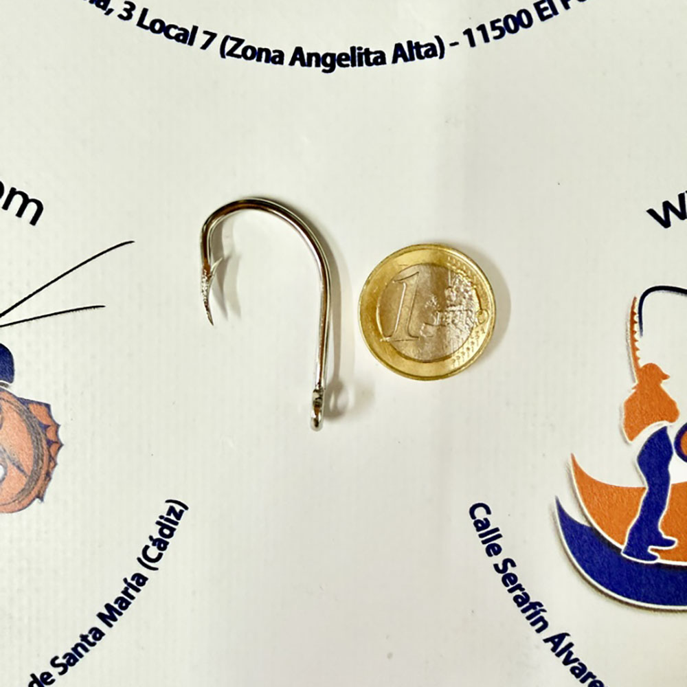 ANZUELO MUSTAD O Shaughnessy Live Bait NICKEL MOD. 94151NI NUM. 7/0