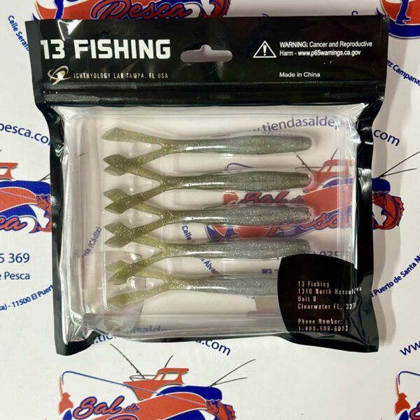 MUESTRA VINILO SPIN 13 FISHING THE JERK RABBIT EAR TAIL - Imagen 3