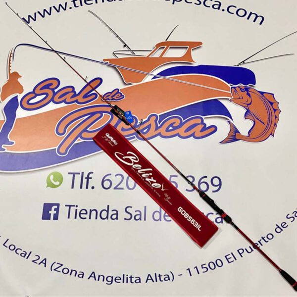 CAÑA DE LIGHT JIGGING STORM GOMOKU BELIZE SP PE0.8-1.5 1,92MT 200GR.