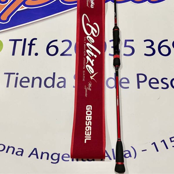 CAÑA DE LIGHT JIGGING STORM GOMOKU BELIZE SP PE0.8-1.5 1,92MT 200GR. - Imagen 2