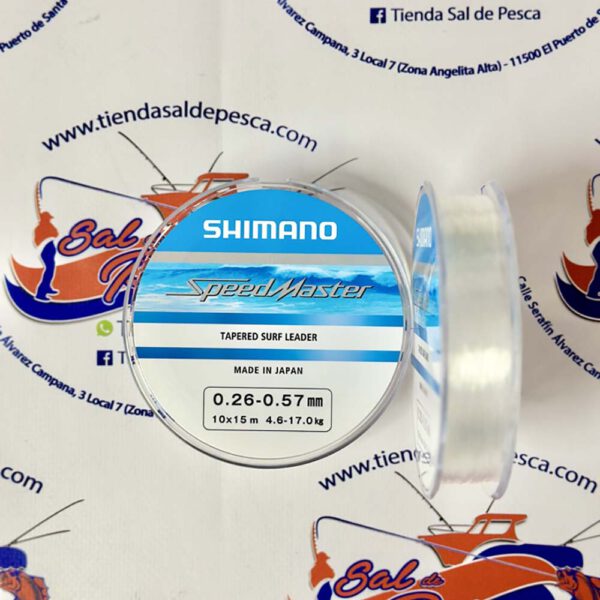 PUENTES DE LINEA SHIMANO SPEEDMASTER 0,26-0,57MM. 10X15MT. - Imagen 2