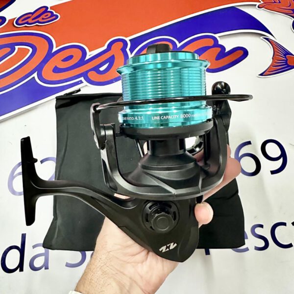 CARRETE DE SURFCASTING ZUNZUN BLACKPOOL 8000 BLUE EDITION - Imagen 3