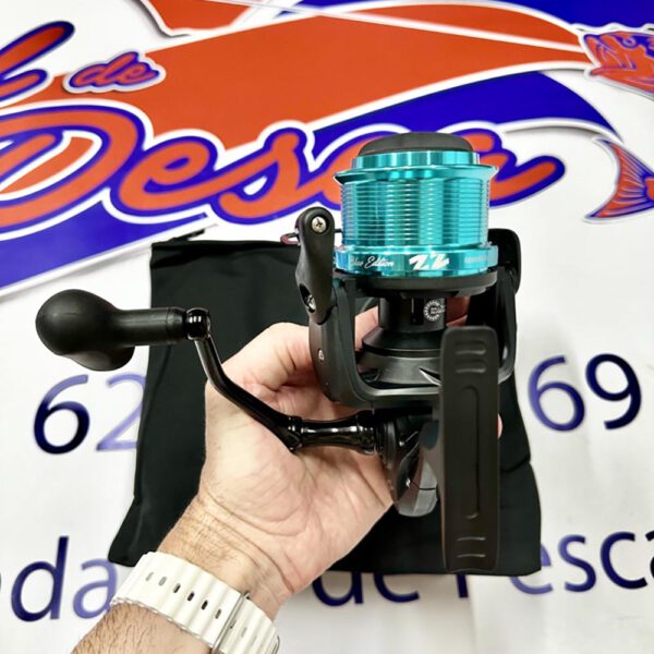 CARRETE DE SURFCASTING ZUNZUN BLACKPOOL 8000 BLUE EDITION - Imagen 6