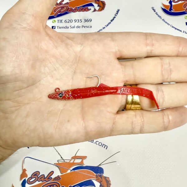 MUESTRA VINILO DE SPINNING RAGLOU HYBRID 8.5CM. 8.40GR. COLOR CR - Imagen 2