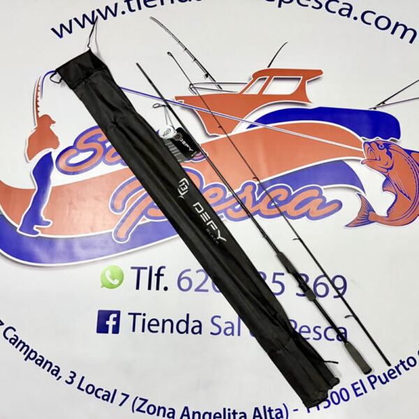 CAÑA DE SPINNING 13 FISHING DEFY BLACK ACCIÓN 5-20GR 2,44MT.