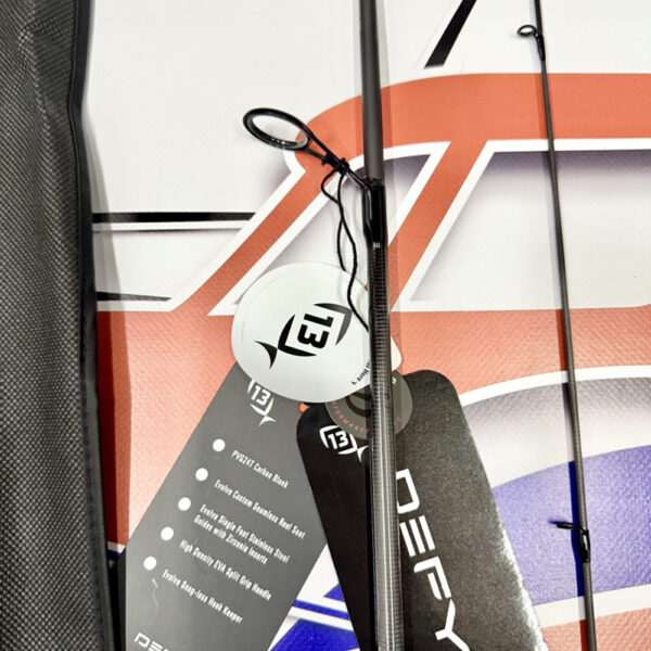CAÑA DE SPINNING 13 FISHING DEFY BLACK ACCIÓN 5-20GR 2,44MT. - Imagen 5