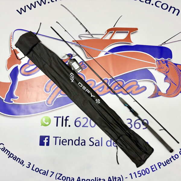 CAÑA DE SPINNING 13 FISHING DEFY S 10-30GR M 2,49MT