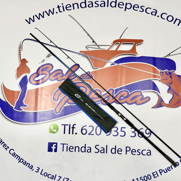 CAÑA DE SHORE JIG CINNETIC BLUE WIN 2,95MT. H 40-120GR.