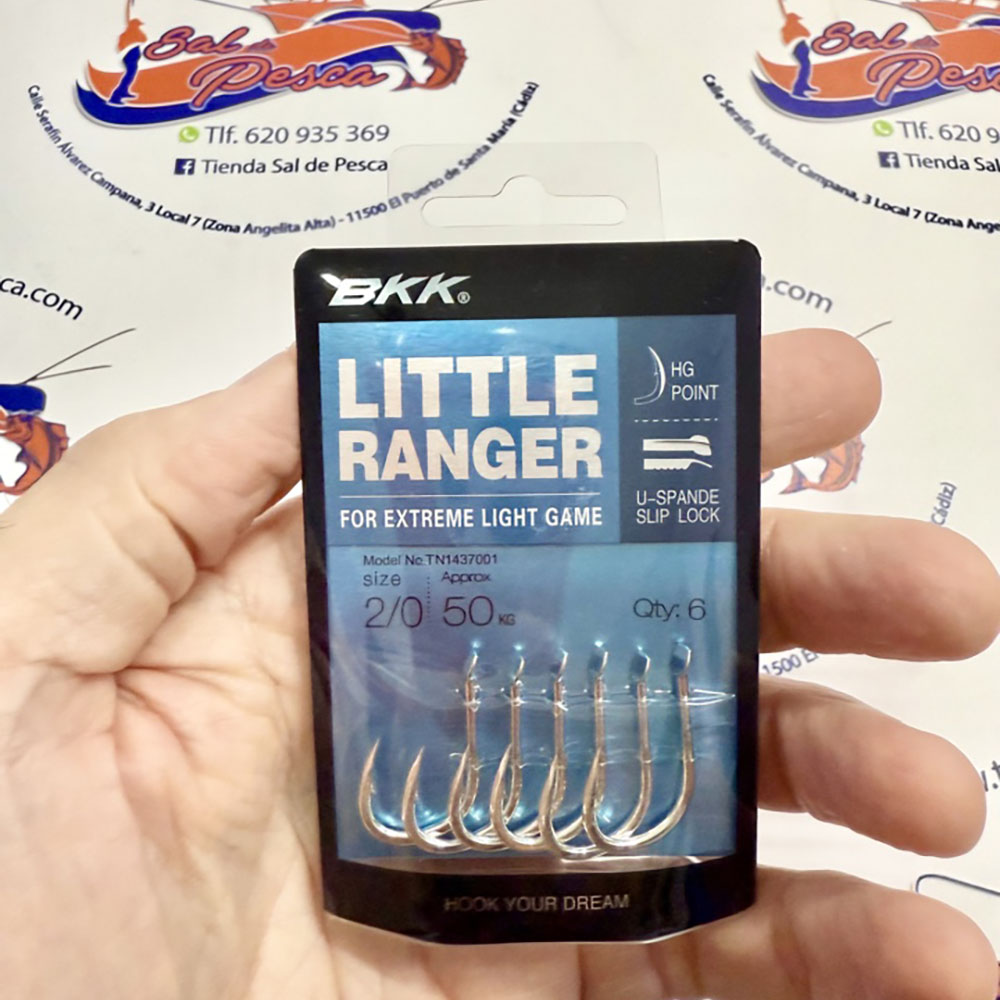 ANZUELO BKK LITTLE RANGER EXTREME LIGHT GAME NUM. 2/0