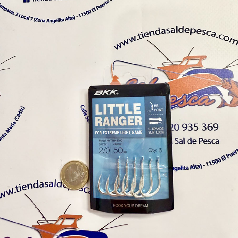 ANZUELO BKK LITTLE RANGER EXTREME LIGHT GAME NUM. 2/0 - Imagen 2