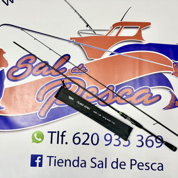 CAÑA DE SPINNING Y ROCK FISHING STR FLASH SPIN 2,28MT. 5-20GR.