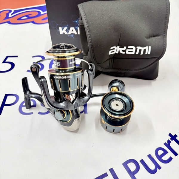 CARRETE DE EMBARCACION Y SPINNING AKAMI KAIROS 6000