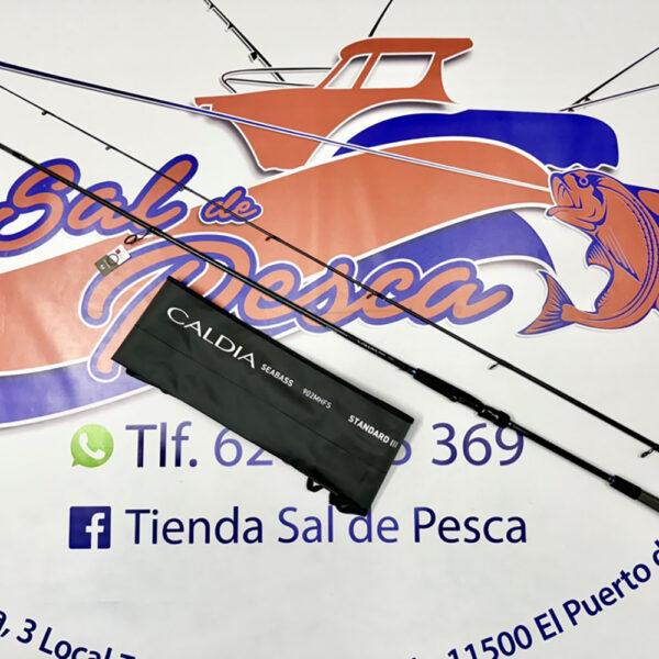 CAÑA DE SPINNING DAIWA CALDIA SEABASS 2,74MT. 7-28GR.