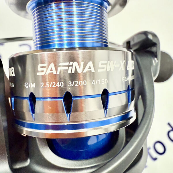 CARRETE DE SPINNING OKUMA SAFINA SW-X 4000A - Imagen 3