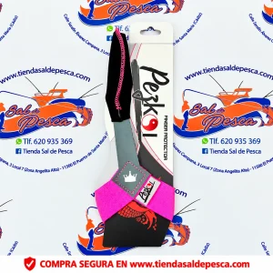 DEDIL DE SURFCASTING PIEL CANGURO PEZKOI COLOR ROSA FLUOR