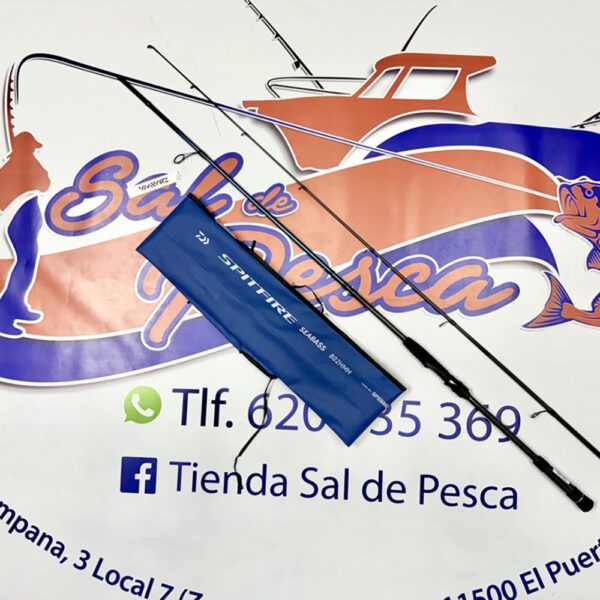 CAÑA DE SPINNING DAIWA SPITFIRE SEABASS 2,44MT. 10-35GR.