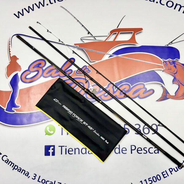 CAÑA DE SURFCASTING CINNETIC RISING FORCE BOOSTER ST 45 HYBRID 4,20MT.