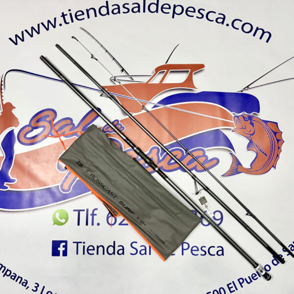 CAÑA DE SURFCASTING DAIWA CROSSCAST SURF 4,20MT. HIBRIDA