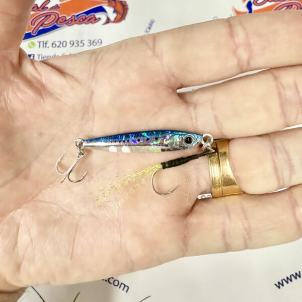 MUESTRA JIGS HART THE EDITION TUNGSTEN BONY 15GR. COLOR NIG - Imagen 2